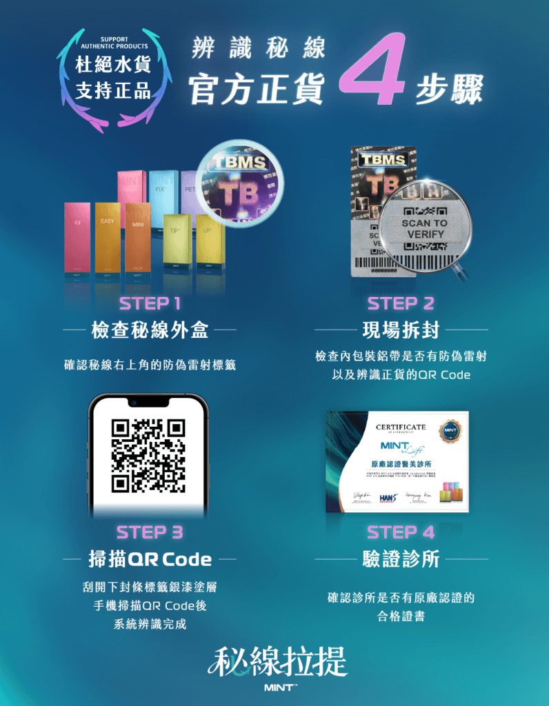 神力拉提四招辨識原廠正貨